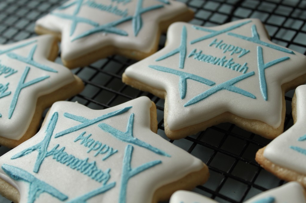 Hanukkah cookie